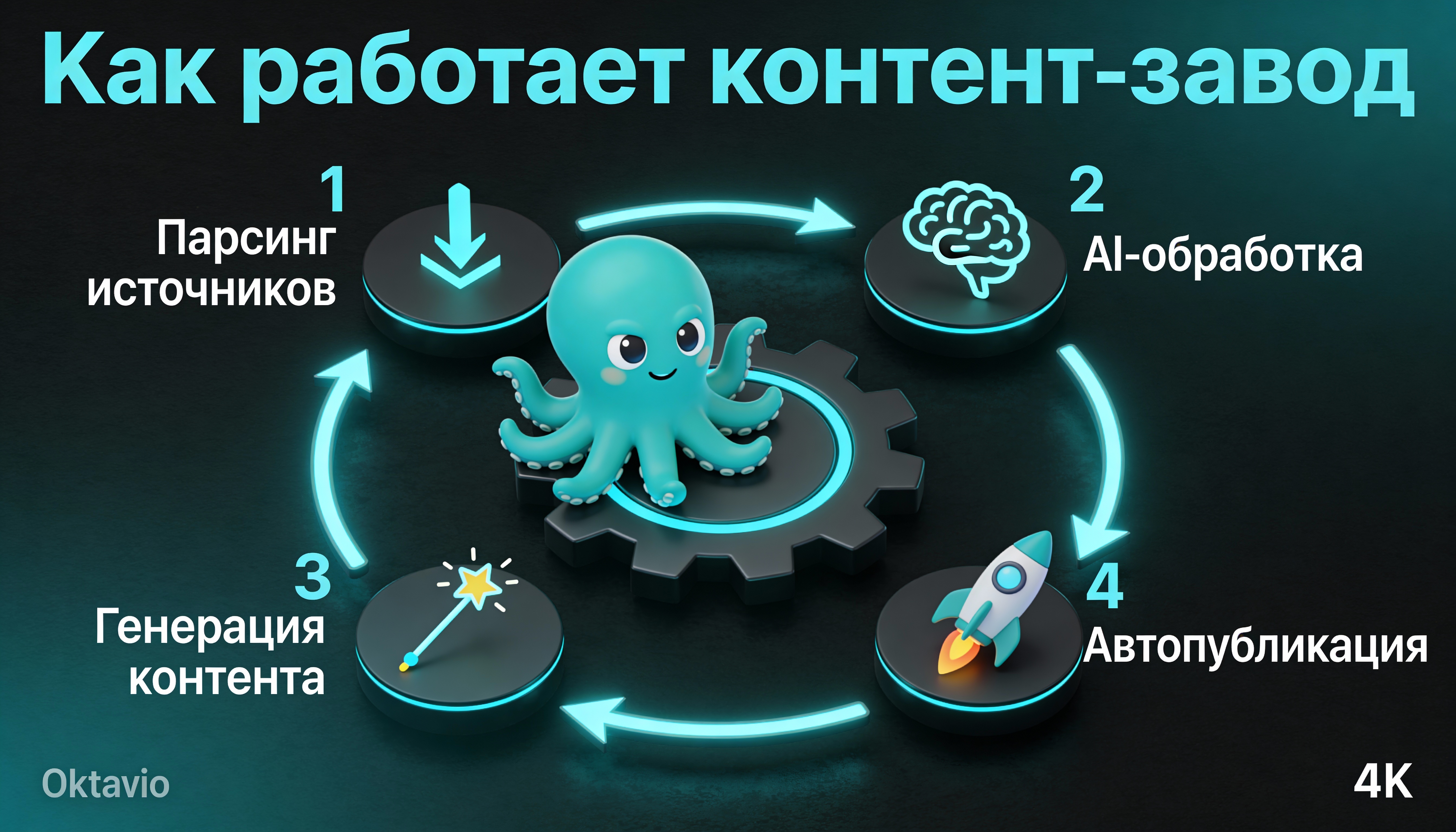 Инфографика: Алгоритм работы сервиса